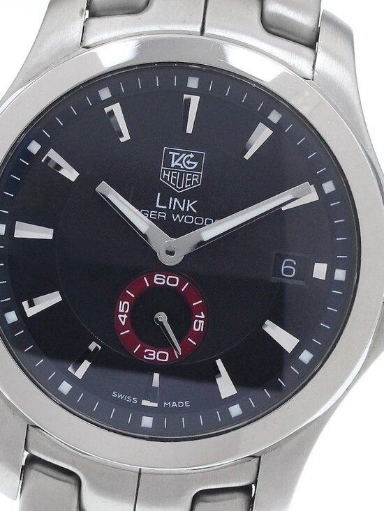 TAG HEUER Link Tiger Woods WJ2110 Small seconds Automatic Men\'s Watch_951071 main image 10